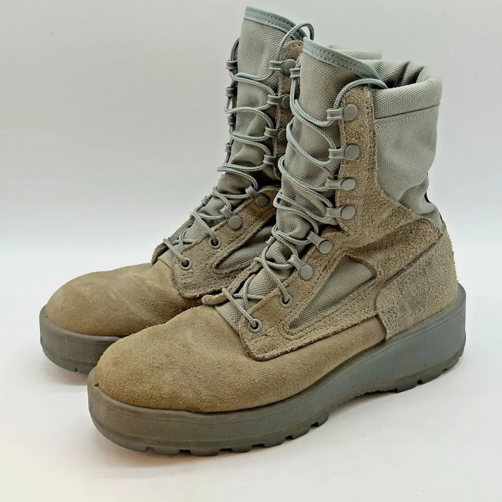 Wellco Air Force TW Sage Green Combat Boot Men's 9 RF Gore-Tex Vibram 3129129